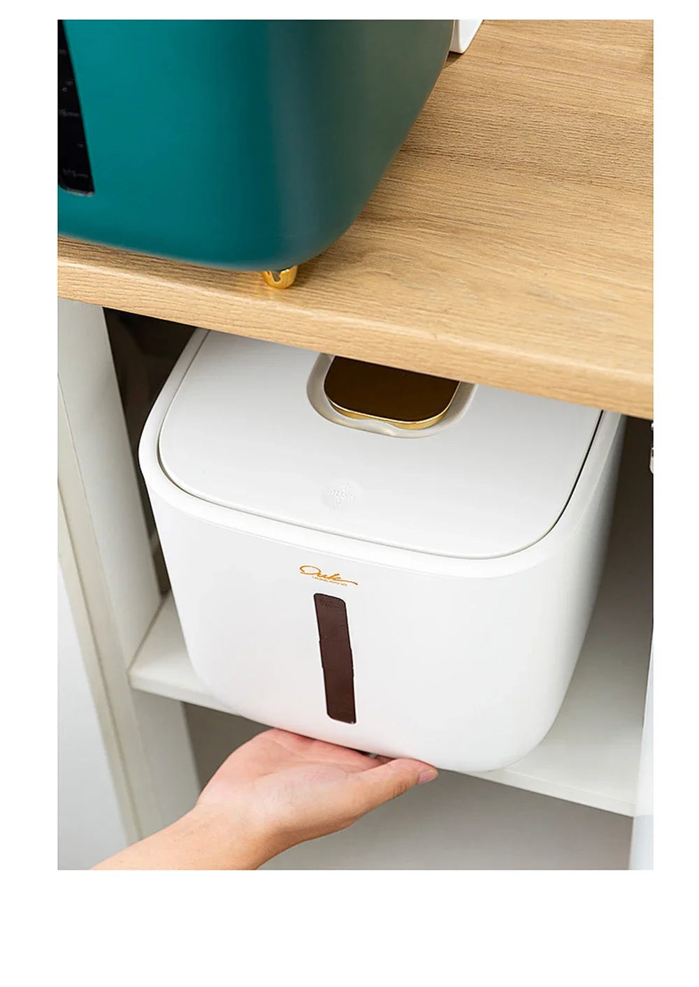 Moisture Proof Insect Proof Rice Box 5/10KG Grain Sealed Jar Kitchen Container Bucket Storage Pet Dog Food Box with Bullet Lid