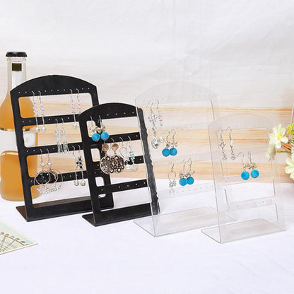 24/48 Holes Earrings Display Stand Holder Jewelry Show Rack Acrylic Organizer - AMULET RING STORE