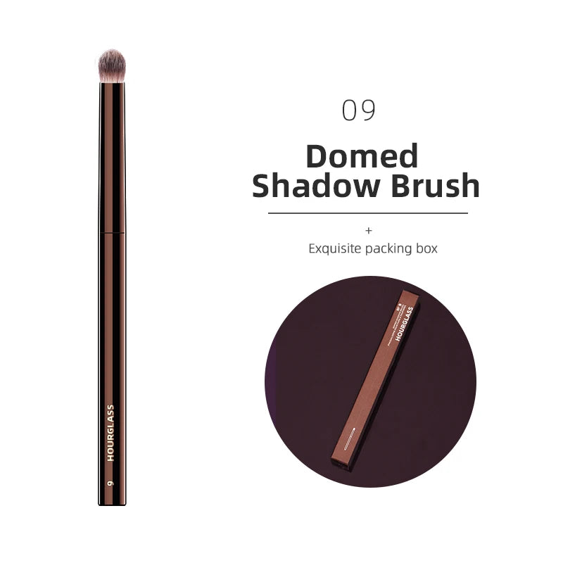 Hourglass Makeup Brushes Powder Foundation Concealer Blusher Bronzer Eye Shadow Eyebrow Eyeliner Sculpting Brush - AMULET RING STORE