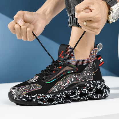 Shoes men Sneakers Male casual Mens Shoes tenis Luxury shoes Trainer Race Breathable Shoes fashion loafers running Shoes for men - AMULET RING STORE