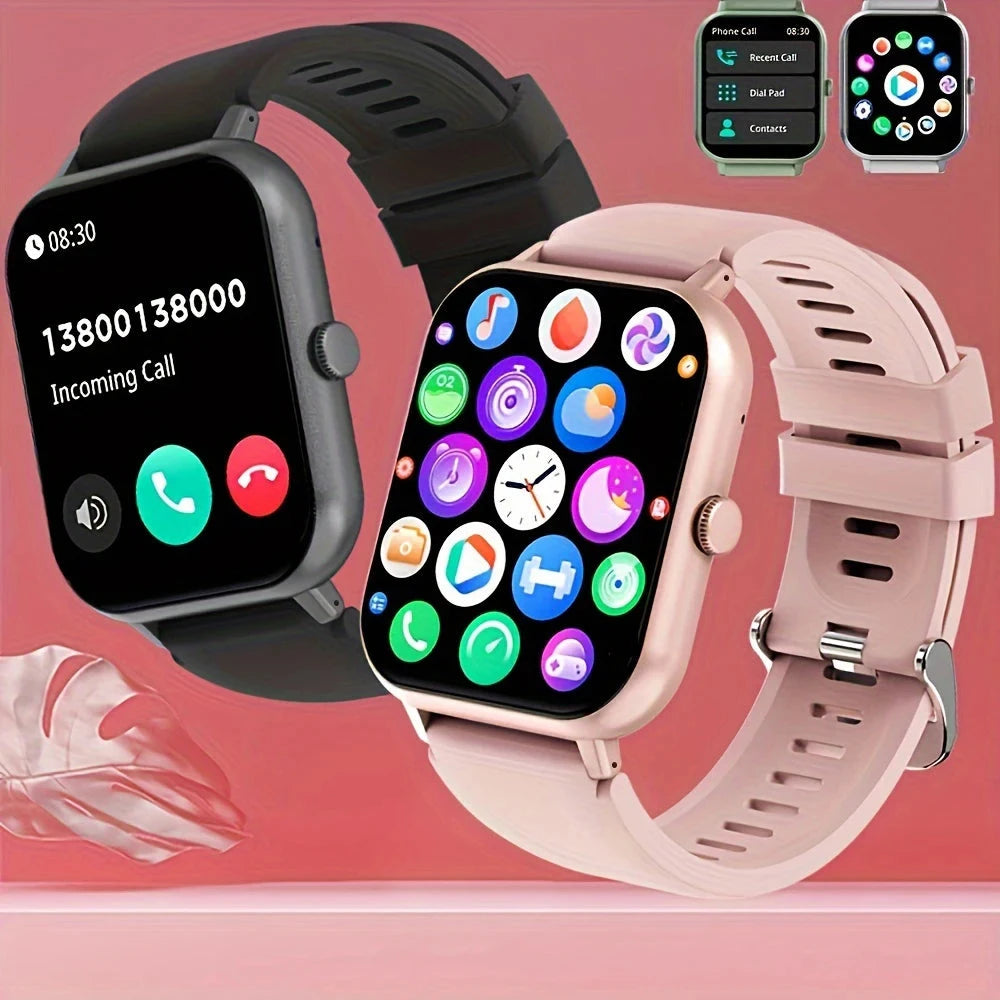 Smart watch, wireless calling /dial, multi -Sport mode,Suitable for men and women, sports watches, for iPhone/Andriod