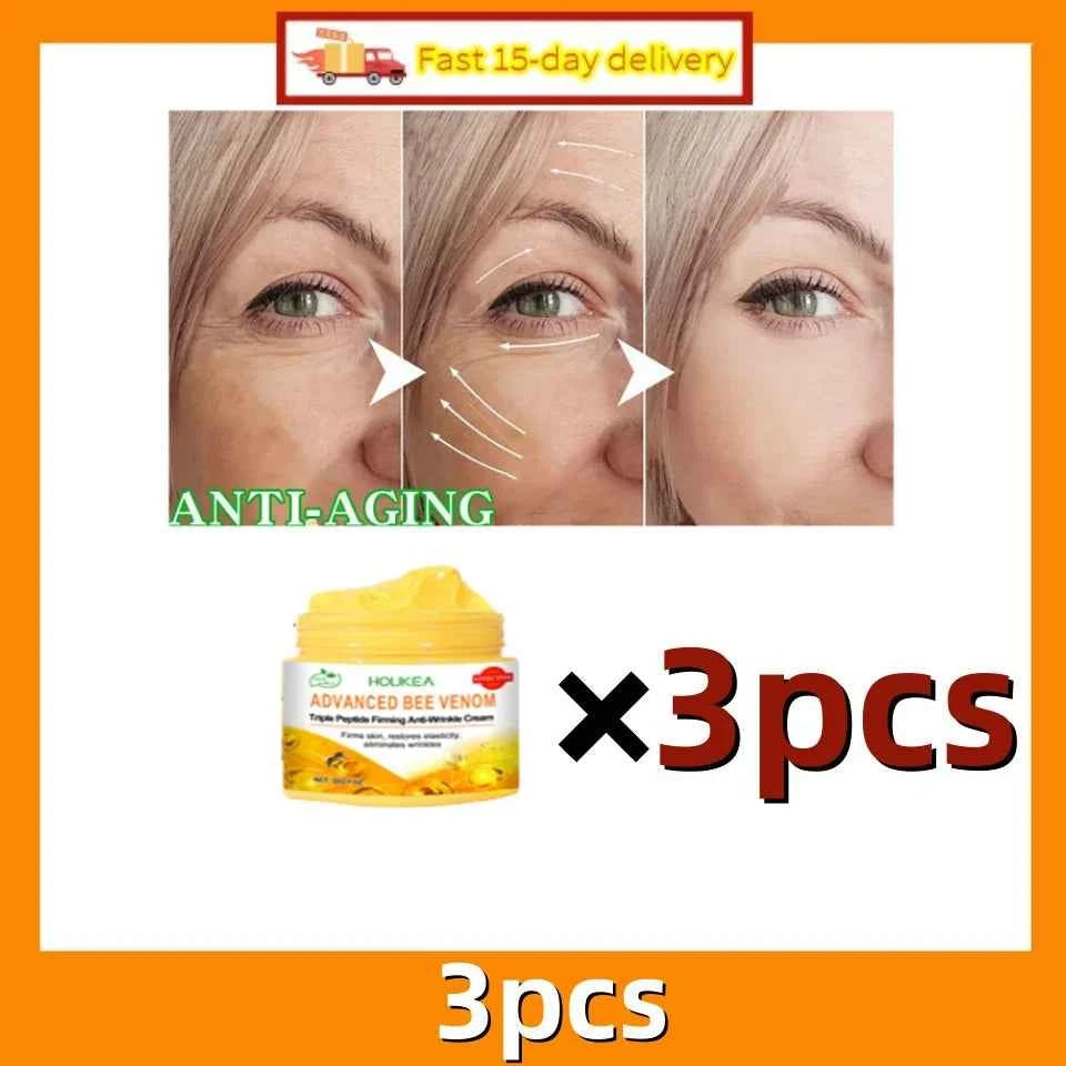 Bee Venom Instant Wrinkle Repair Cream Facial Anti-Aging Rejuvenate Fade Lines Firming Lifting Tightening Moisturizing Skincare