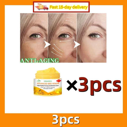 Bee Venom Instant Wrinkle Repair Cream Facial Anti-Aging Rejuvenate Fade Lines Firming Lifting Tightening Moisturizing Skincare