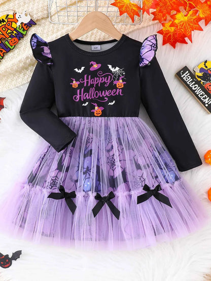 Toddler Baby Boy Halloween Costume Set with Pumpkin Print Long Sleeve Top and Striped Pants for Kids Halloween Party Outfit