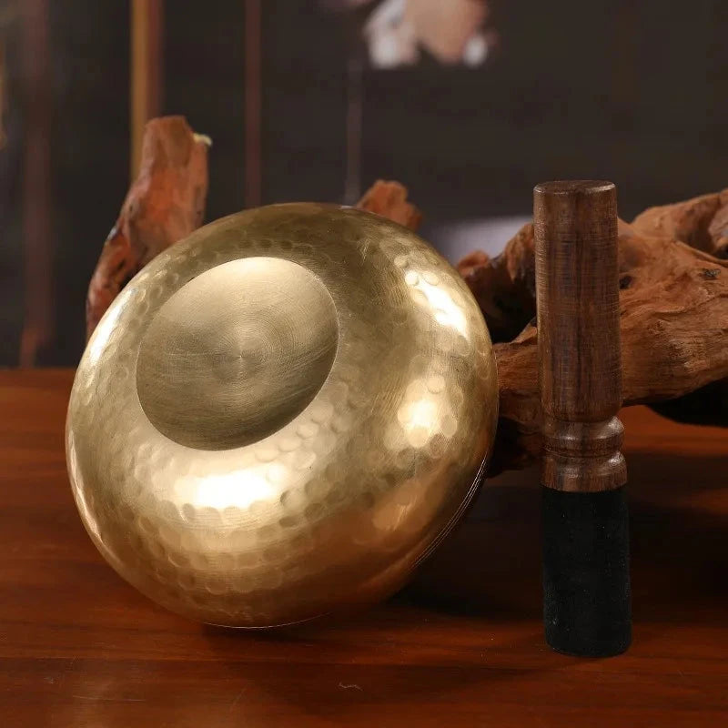 Nepalese Sound Bowl Handmade Singing Bowl Sound Healing Bowl Meditation Percussion Musical Instruments Therapeutic Tibetan - AMULET RING STORE