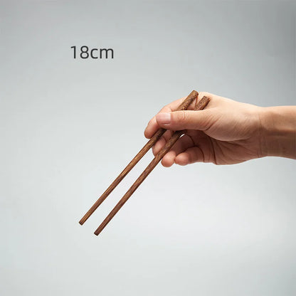 GIANXI 18CM/42CM Salad Hot Pot Chinese Chopsticks Chicken Wings Wood Fried BBQ Chopsticks Food Sushi Sticks Kitchen Bar Supplies - AMULET RING STORE