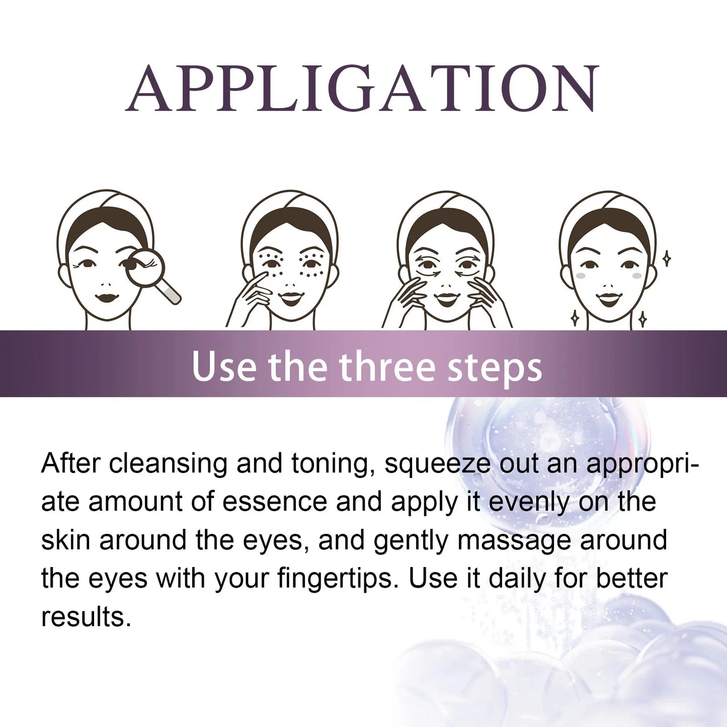 Electric Massage Eye Cream Anti Wrinkle Eye Patches Moisturizing Improve Bags Nourish Area Against Puffiness Bags Hydrate - AMULET RING STORE