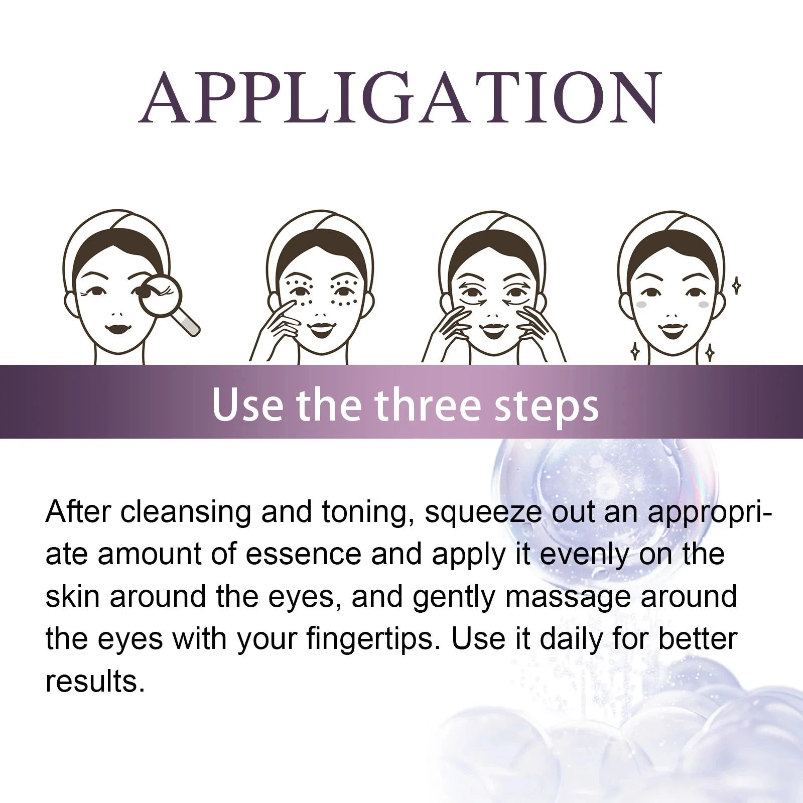 Electric Massage Eye Cream Anti Wrinkle Eye Patches Moisturizing Improve Bags Nourish Area Against Puffiness Bags Hydrate - AMULET RING STORE