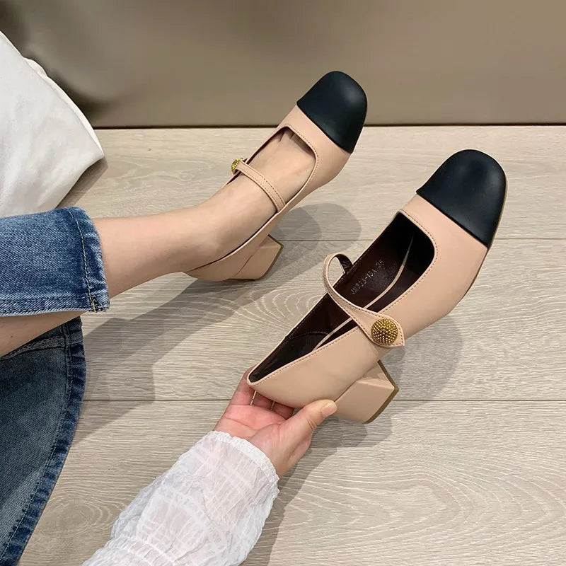 Shoes On Heels Clogs Platform Round Toe Shallow Mouth 2025 Fashion Women's Female Footwear Casual Sneaker Creepers New Comfortab - AMULET RING STORE
