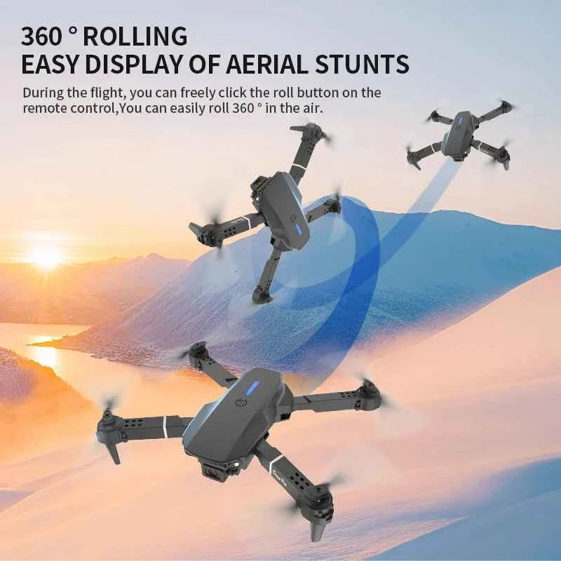 New Upgraded Drone E88 Pro 4K Dual-Camera HD Aerial Photography Drone