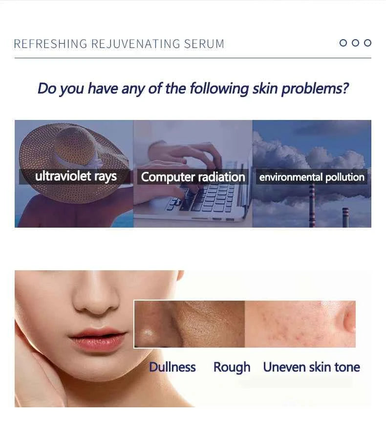 Arbutin Niacinamide Whitening Face Serum Remove Dark Spots Melanin Brighten Shrink Pores  Moisturizing Fade Fine Lines 30Pcs/set