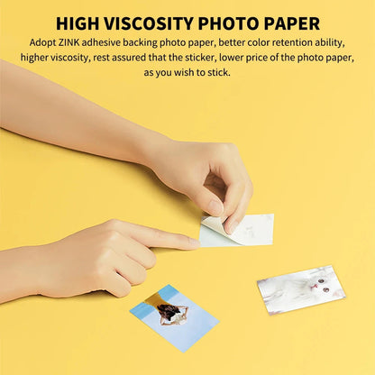 Xiaomi AR Printer 300dpi Portable Photo Mini Pocket With DIY Share 500mAh Picture Printer Pocket Printer Work With Mihome APP