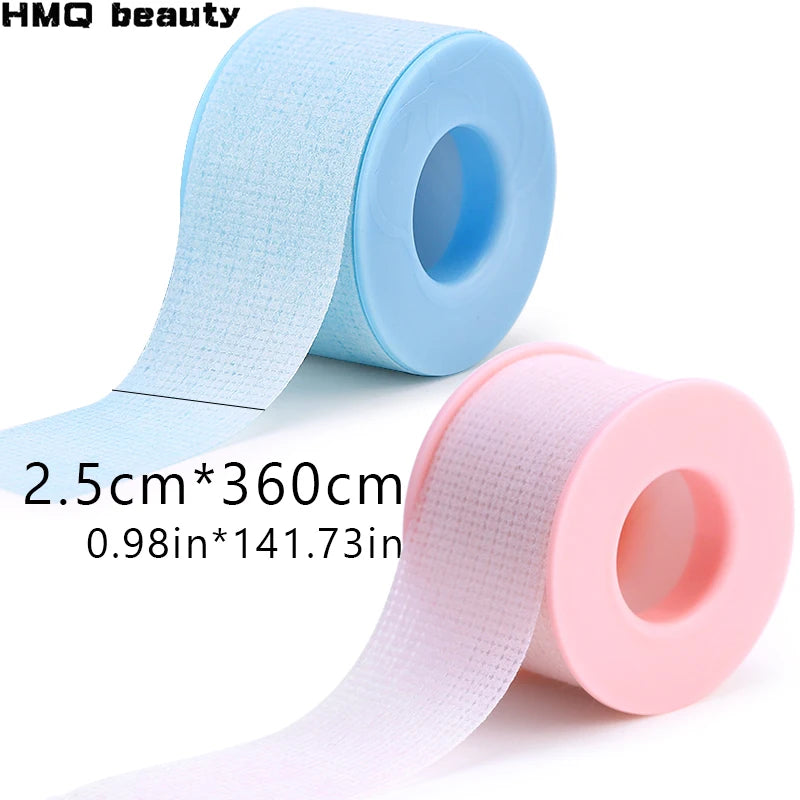 Eyelash Tape Micropore Lash Tape Breathable Easy To Tear Medical Tapes Eyelashes Extension Supplies Makeup Lashes Accessories - AMULET RING STORE