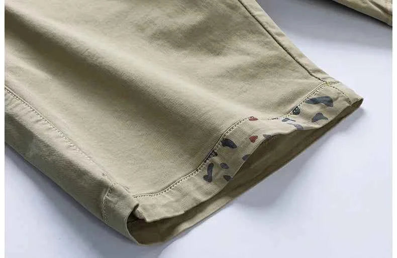 Male Thin Shorts Men Cotton Cargo Shorts Men Fashion Breeche Bermuda Beach Jogger Shorts New Summer Men Tactical Casual Shorts