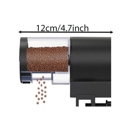 Automatic Smart Fish Feeder Digital Fish Tank Aquarium Electrical Plastic Timer Feeder Food Feeding Dispenser Tool Fish Feeder - AMULET RING STORE