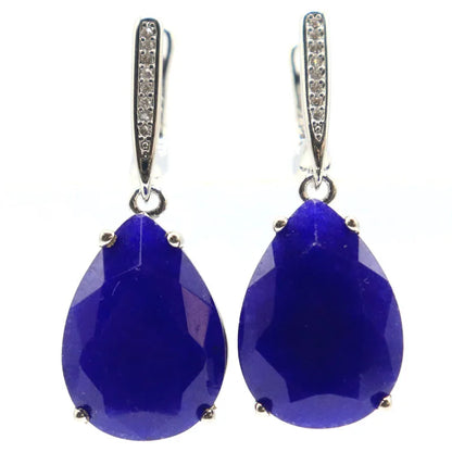 Buy 4 Get 1 Free Zultanite Color Changing Alexandrite Topaz Real Ruby Emerald Sapphire Mystic Topaz Silver Earrings Pendant