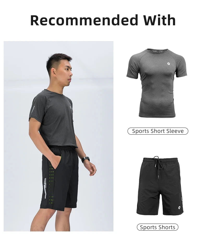 ROCKBROS Running Shorts Unisex Clothing Exercise Gym Shorts Jogging Fitness Breathable Cycling Outdoor Sports Cycling Equipment