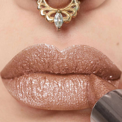 21Colors Bold & Intense Glitter Shiny Metallic Lipstick Pearlescent Lip Tint,Long Lasting Lip Senior Matte Lip Makeup Gifts for - AMULET RING STORE