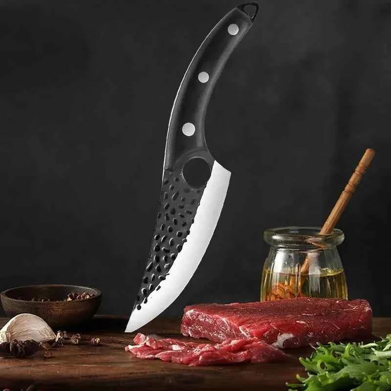 Boning Knives Chef Cooking Slicing Meat Fruit Fish Fillet Kitchen Knives Stainless Steel Hand Forge Blade Utility Barbecue Knife