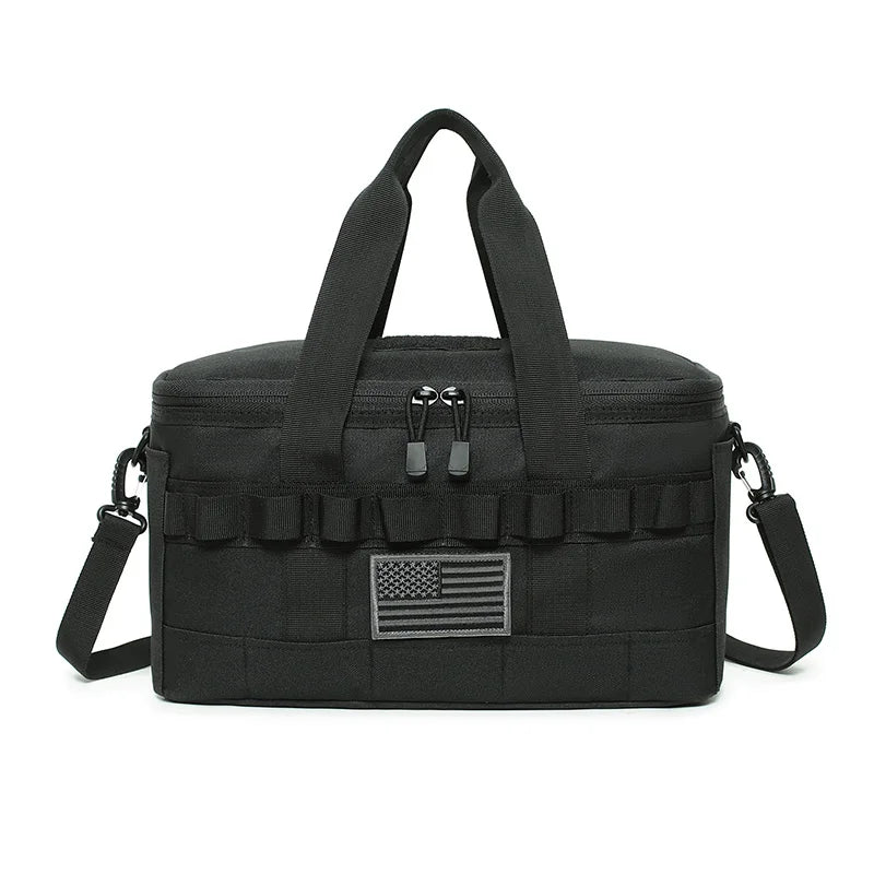 Tactical Lunch Box Leakproof Insulated for Outdoor Camping Handbag Hiking Climbing Travel Picnic Thermal Cooler Storage Bag