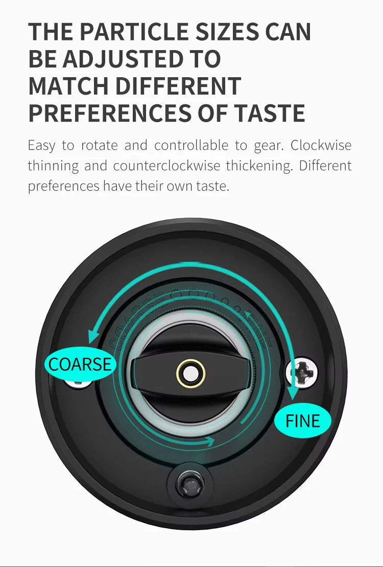 1/2PCS Electric Salt And Pepper Grinder with LED Light Gravity Sensing Adjustable Spice Mills Cordless Automatic Kitchen Gadget - AMULET RING STORE