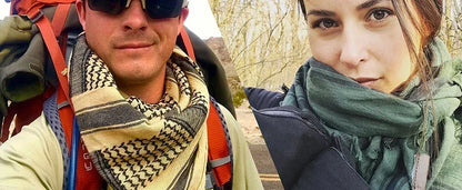 Keffiyeh Tactical Desert Scarf Wrap Shemagh Head Neck Arab Scarf Keffiyeh Scarf Wrap for Men And Women - AMULET RING STORE