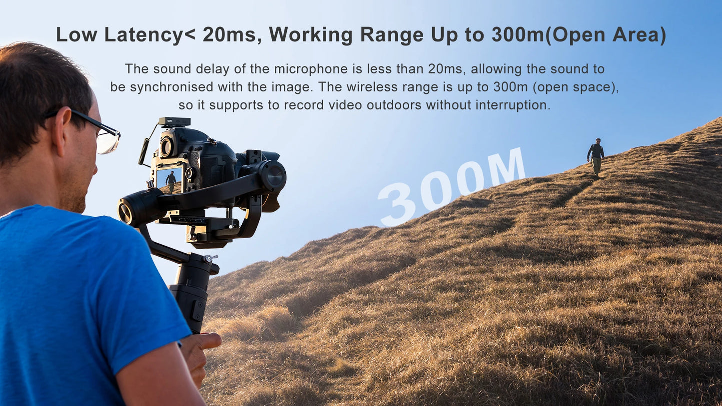 COMICA Vimo C 2.4G Mini Wireless Lapel Microphone with Charging Case, for Smartphone Camera Podcast Interview YouTube Facebook