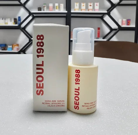 SEOUL 1988 Eye Cream Niacinamide 2% Retinal Acid Ginseng Serum Lighten Fine Lines Firming Pores Brightening Face Korean Skincare - AMULET RING STORE