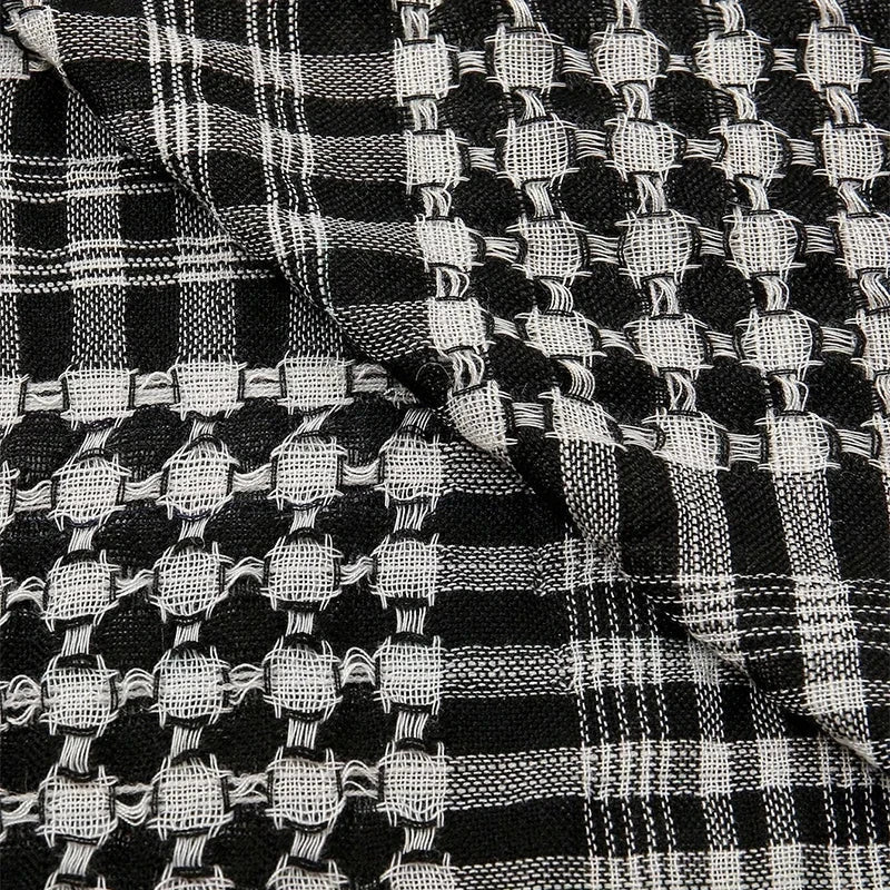 Summer Unisex Tactical Arab Cycling Mask Scarf For Man Women Fashion Lightweight Hijab Scarf Spring Army Plaid Head Scarf Mask - AMULET RING STORE