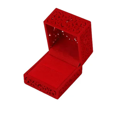 Large Velvet Jewelry Set Box Big Necklace Ring Earring Pendant Gift Storage Organizer Case Wedding Display Holder 2022 New Year - AMULET RING STORE