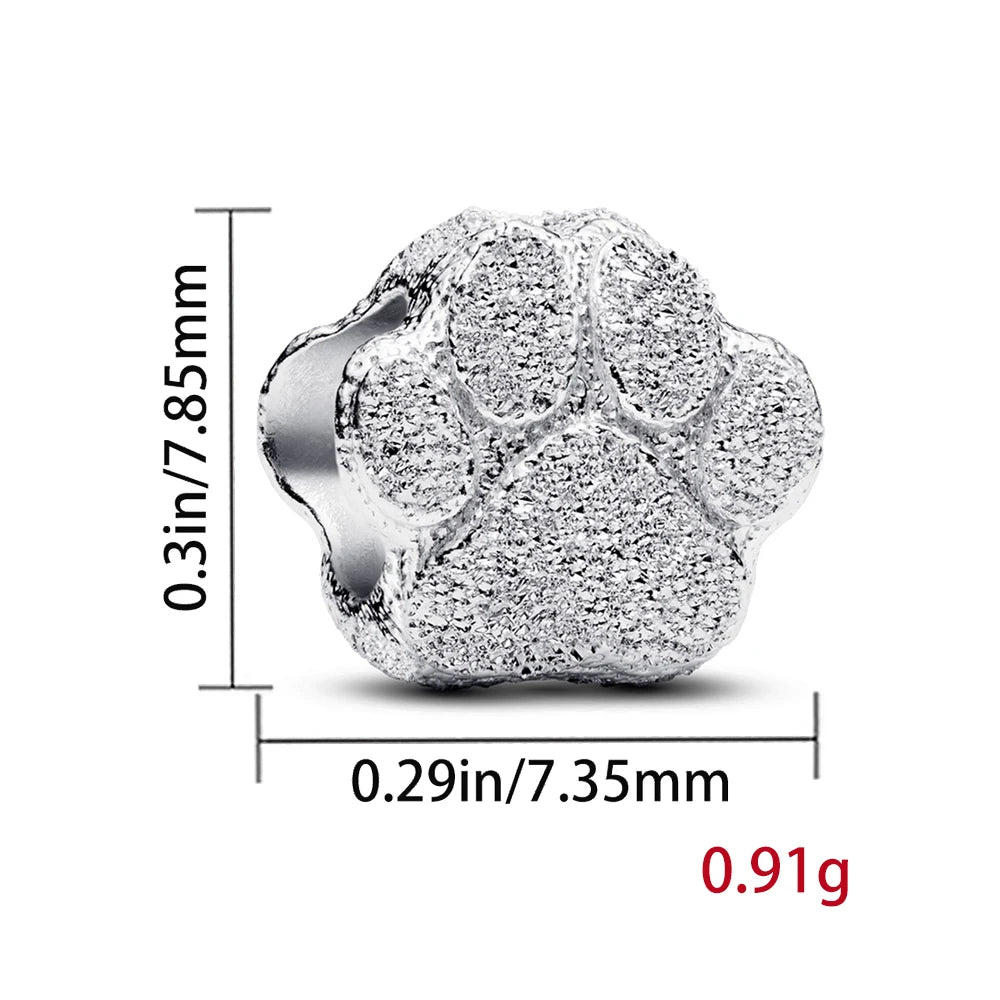 New Mini Series Charm Sun Horseshoe Clover Butterfly Mushroom Beads Fit Original Pan Bracelet DIY Women Jewelry Christmas Gifts - AMULET RING STORE