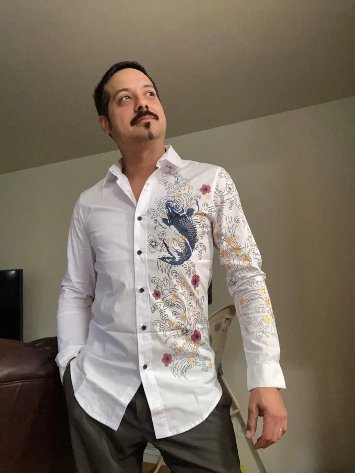 jeansian Spring Autumn Features Shirts Men Casual Shirt New Arrival Long Sleeve Casual Male Shirts K034