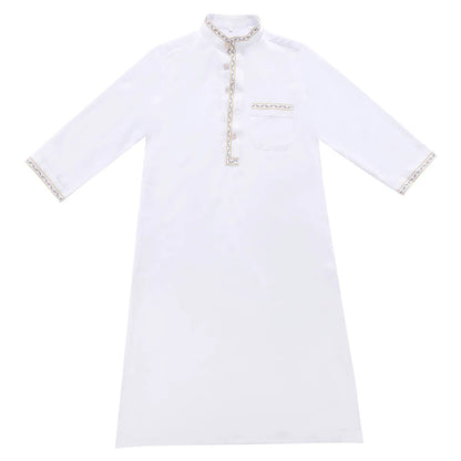 Muslim Clothes Man Shirt Man Islamic Caftan Men Eid Ramdan Cardigan Abaya Long Dress Islamic Saudi Arabic Musulman Robe Clothes