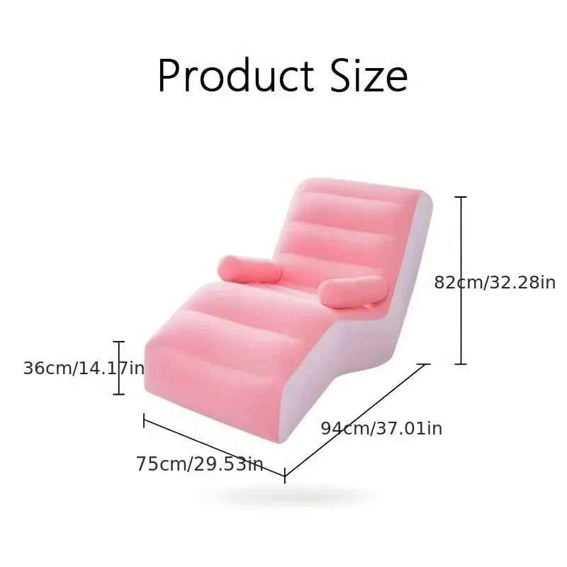 Outdoor Foldable Inflatable Sofa Lounge Couch Sleeping Bed Outdoor Chairs
