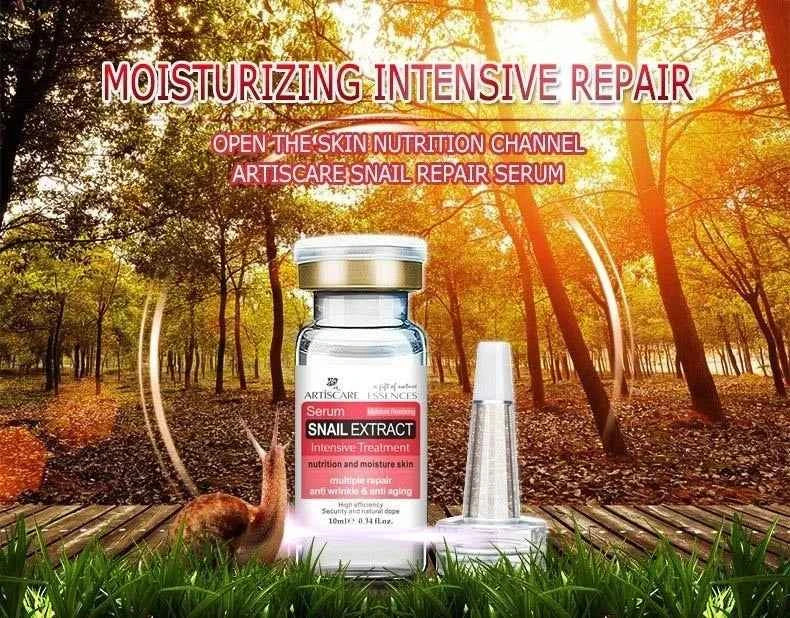 ARTISCARE Serum for Face 8pcs/Lot for Moisturizing Hyaluron Acid Vitamain C Six Peptide Q10 VC Facial Essence Skin Care