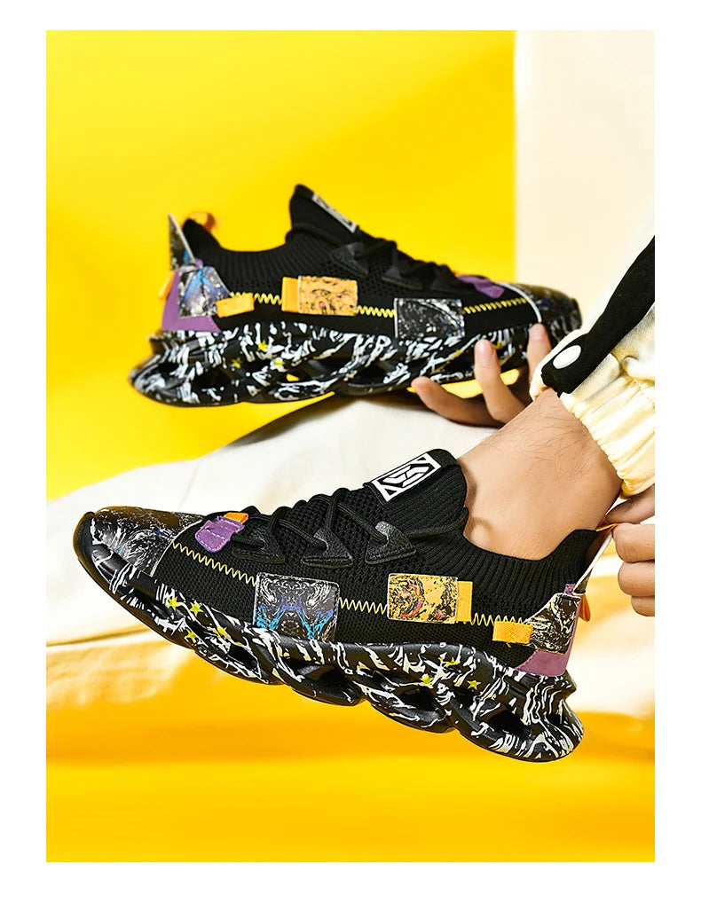 Shoes men Sneakers Male casual Mens Shoes tenis Luxury shoes Trainer Race Breathable Shoes fashion loafers running Shoes for men - AMULET RING STORE