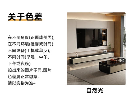 Elegant Space Saving TV Stand Eco Friendly Materials Sustainable Modern Aesthetics TV Stand Sliding Doors Living Room Furniture