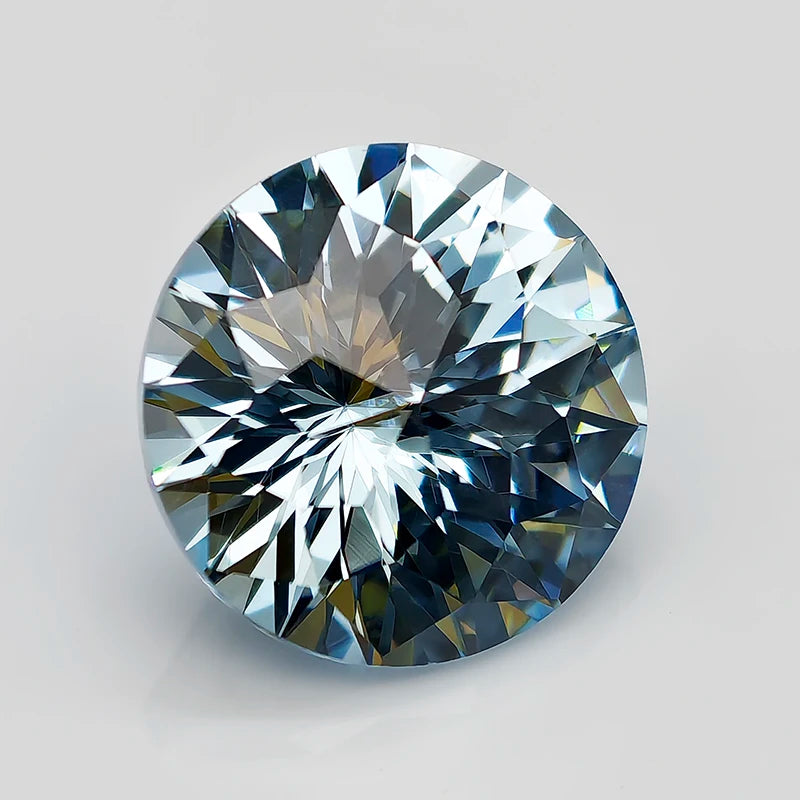 New 5A Quality Round Colored Empire Cut Cubic Zirconia Stones Loose Gemstone for Jewelry Making