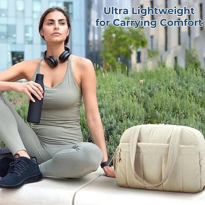 Travel Duffel Bag Lightweight Tote Bag Sport Shoulder Gym Bag Luggage for Women Weekender with Waterproof Multi Pocket