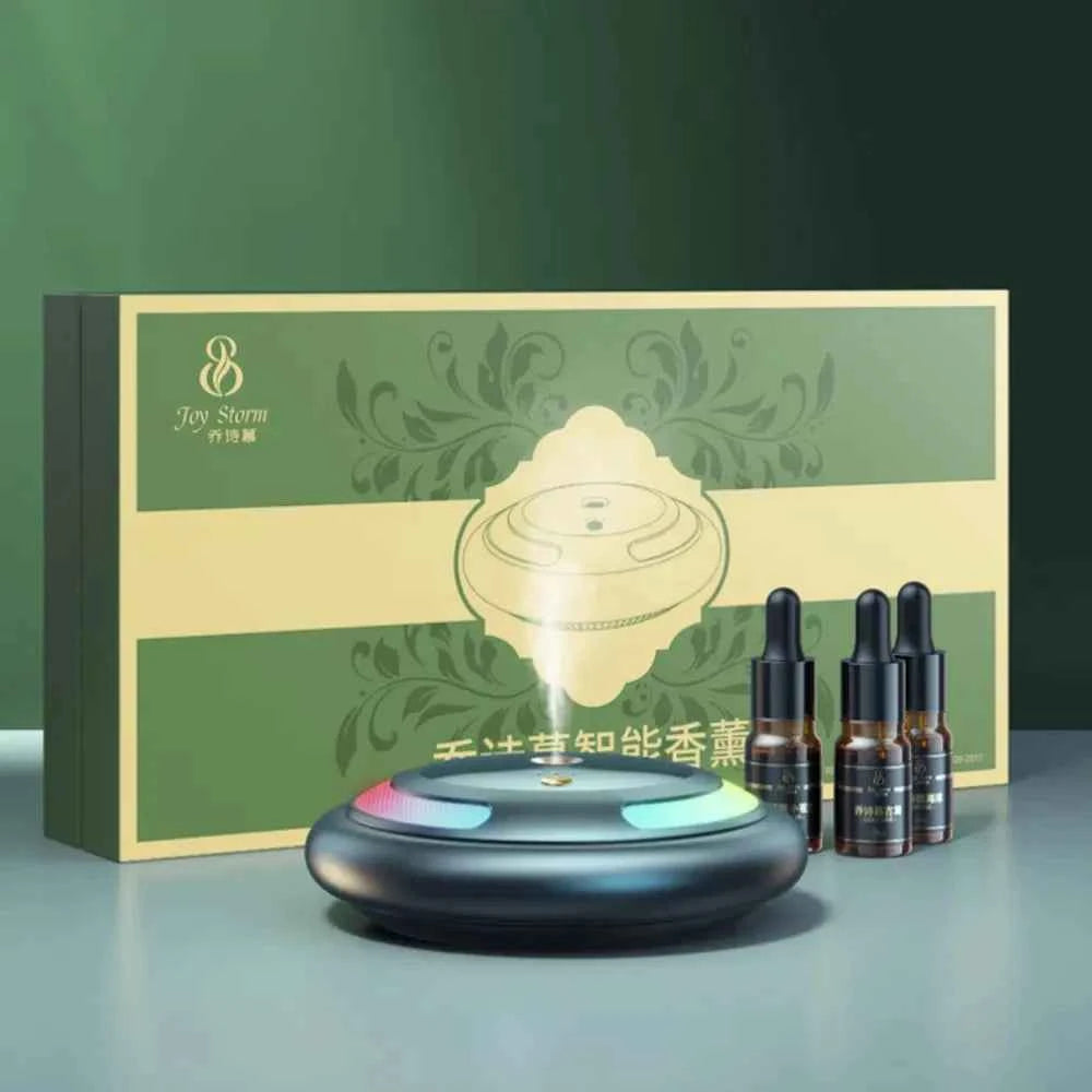 Smart Car Humidifier Essential Oil Diffuser LED Light Fragrance Aromatherapy  Air Freshener  Perfume Car Diffuser