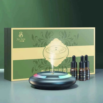 Smart Car Humidifier Essential Oil Diffuser LED Light Fragrance Aromatherapy  Air Freshener  Perfume Car Diffuser