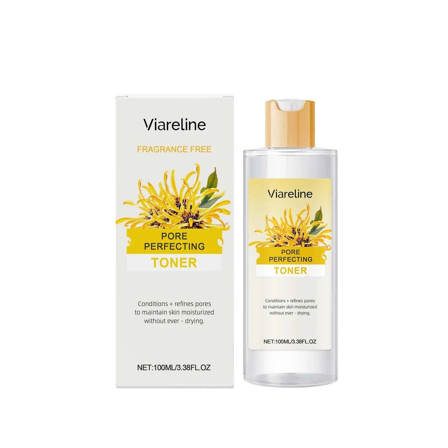 Viareline Centella Face Toner Reduce Dryness Moisturizing Refine Pores Improve Smoothness Refreshing Non-sticky Face Toner
