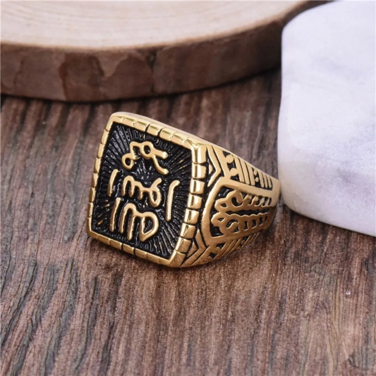 Ethnic Arab Style Rings For Men