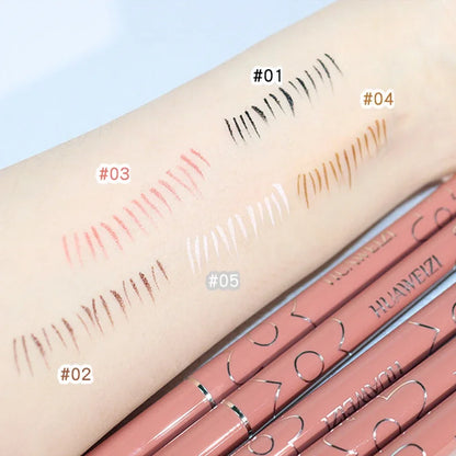 4 Colors Black Matte Liquid Eyeliner Waterproof Lasting Colorful Red Brown Quickily Drying Eyeliner Pencil Eyes Makeup Cosmetics - AMULET RING STORE