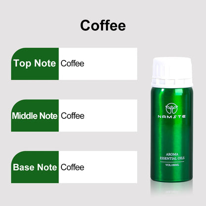 NAMSTE Hotel Perfume Oil 100ML Lavender Pure Essential Oils White Tea Coffee For Diffuser Aroma Oil Room Fragrance Air Freshener - AMULET RING STORE