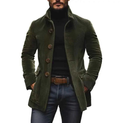 Winter Jackets For Man 2025 Autumn Fashion Long Sleeve Pockets Coats Outwears