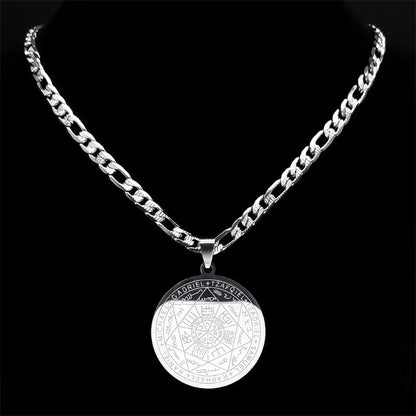 Seal of Solomon Saint Michael Necklace Protection