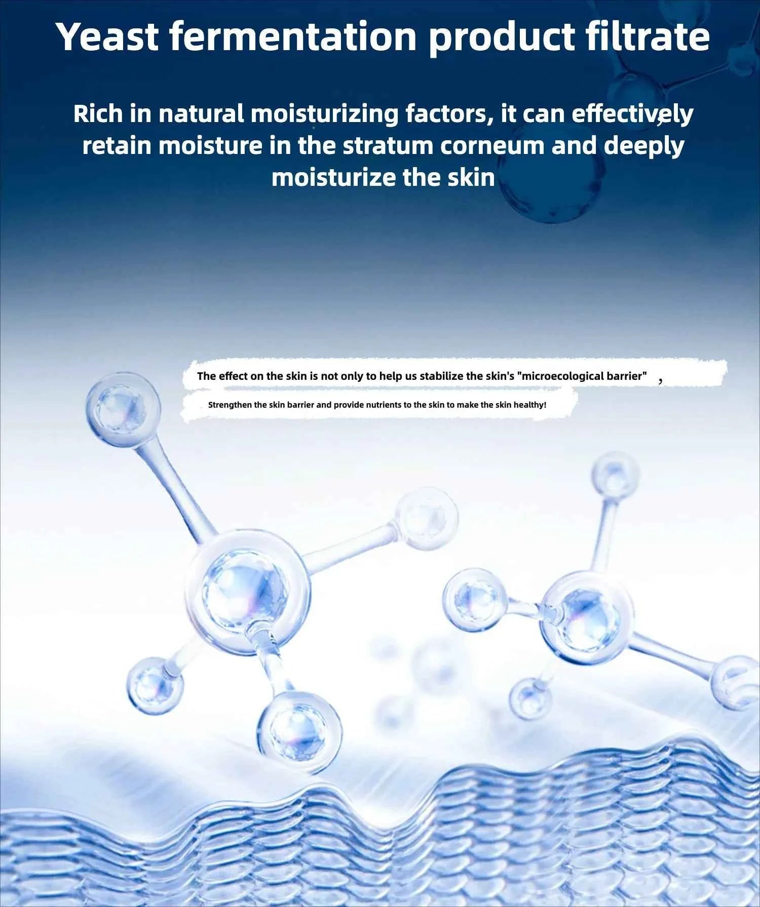 Hyaluronic Acid Serum Anti-Aging Moisturizing Shrink Pores Hydrating Whitening Essence For Microneedle Instruments Skin Care