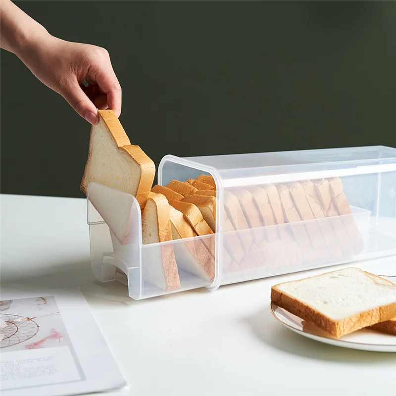 ABRN-Bread Preservation Box - Sealed Bread And Toast Storage Container For Kitchen, Practical Bread Keeper - AMULET RING STORE