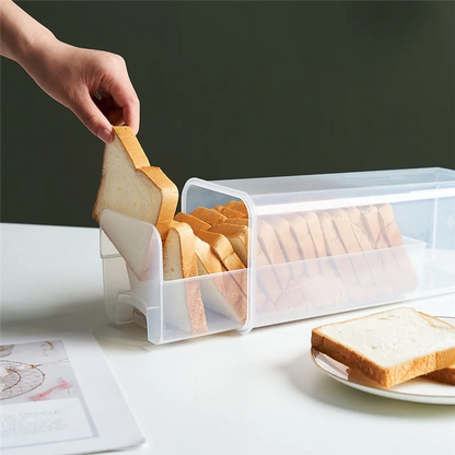 ABRN-Bread Preservation Box - Sealed Bread And Toast Storage Container For Kitchen, Practical Bread Keeper - AMULET RING STORE